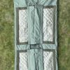 Open-up view of hypothermia check pockets integrated into waterproof sleeping bag with hammock function